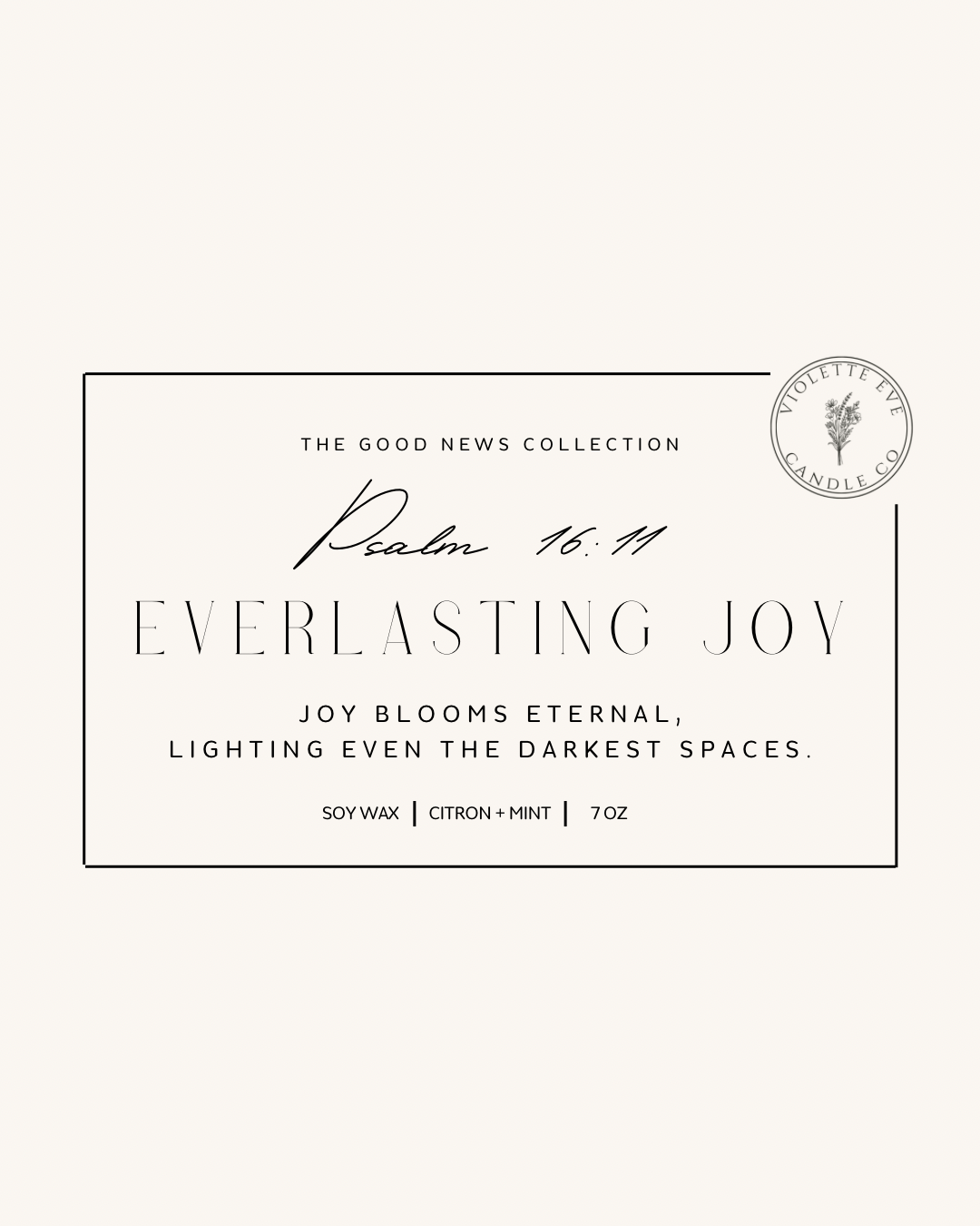 Everlasting Joy | Citron + Mint (Pre-Order)