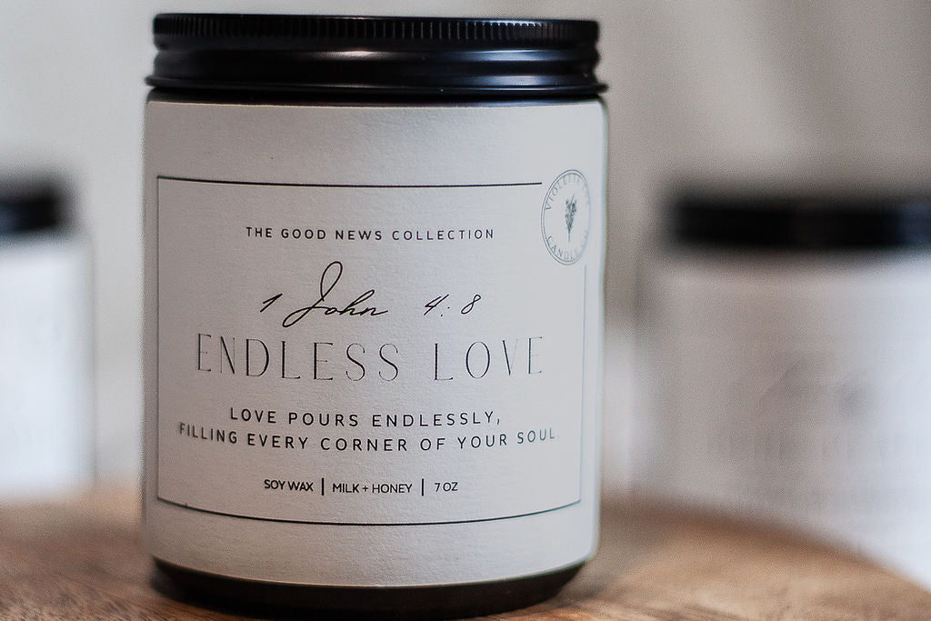Endless Love | Milk + Honey – Violette Eve Candle Co.